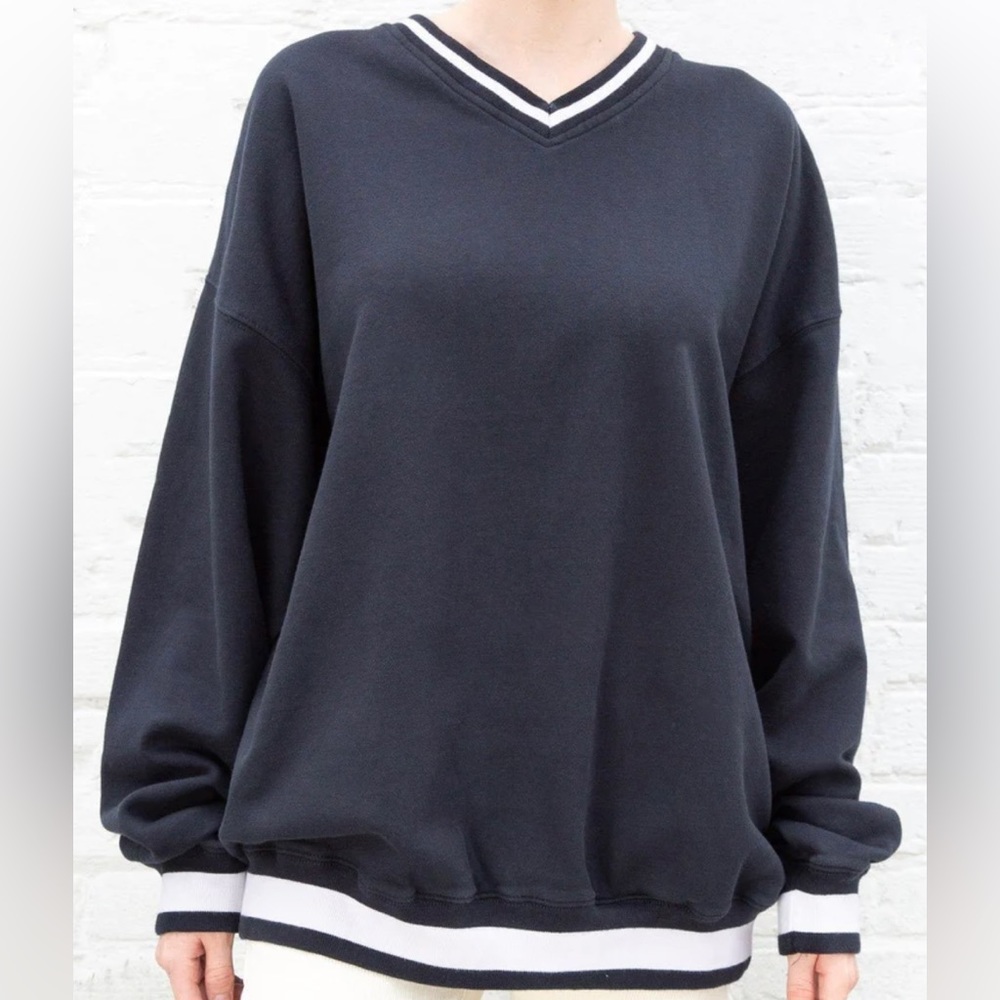 Brandy Melville Erica Trimming Sweatshirt